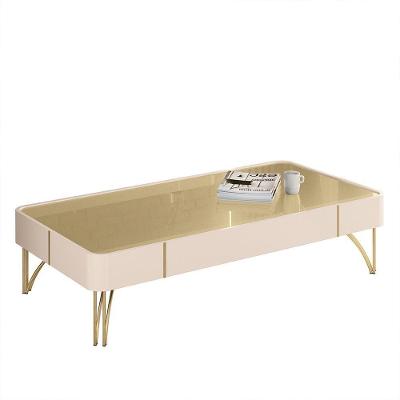 Mesa De Centro Cadenza Off White-champanhe Hb Móveis Off White-champanhe