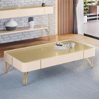 Mesa De Centro Cadenza Off White-champanhe Hb Móveis Off White-champanhe - 2