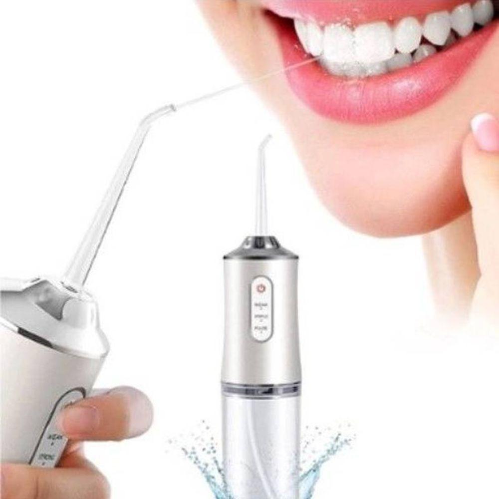 Irrigador Bucal Oral Branco Recarregável Elétrico Water Pick - 2