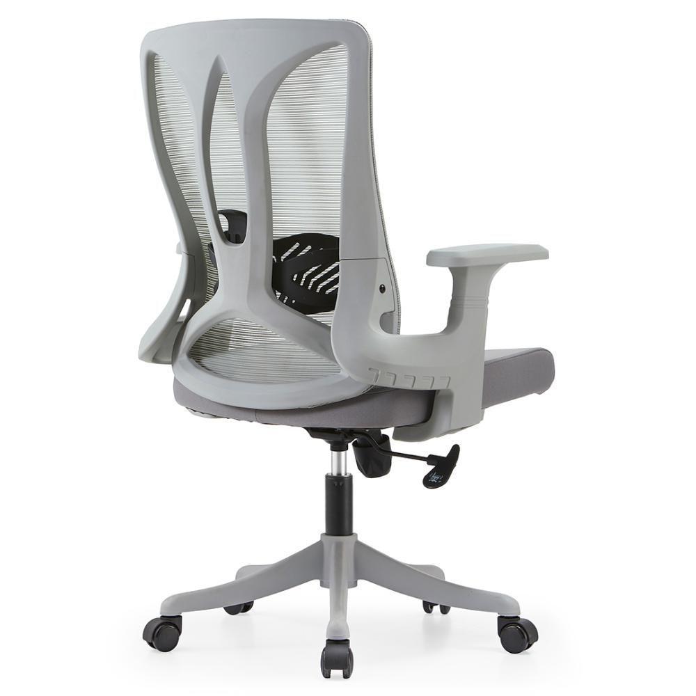 Cadeira Escritório Nr-17 Giratória Diretor Blm768d Blume Tela Mesh Cinza Base Rodizio Nylon - 4