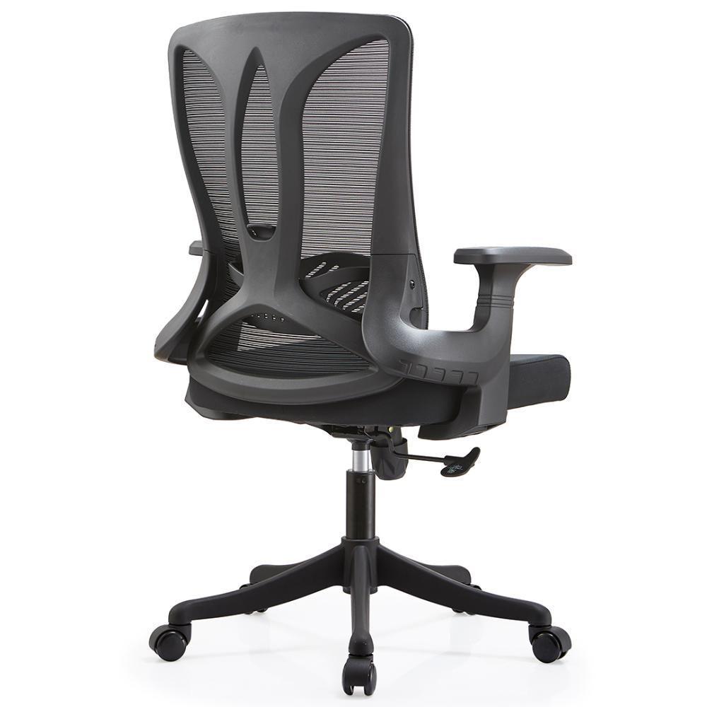 Cadeira Escritório Nr-17 Giratória Diretor Blm768d Blume Tela Mesh Preto Base Rodizio Nylon - 3