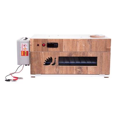 Chocadeira Elétrica Automática Premiun 70 Ovos 2 Ventiladores, Trivolt Com Carregador Integrado Com Ovoscópio