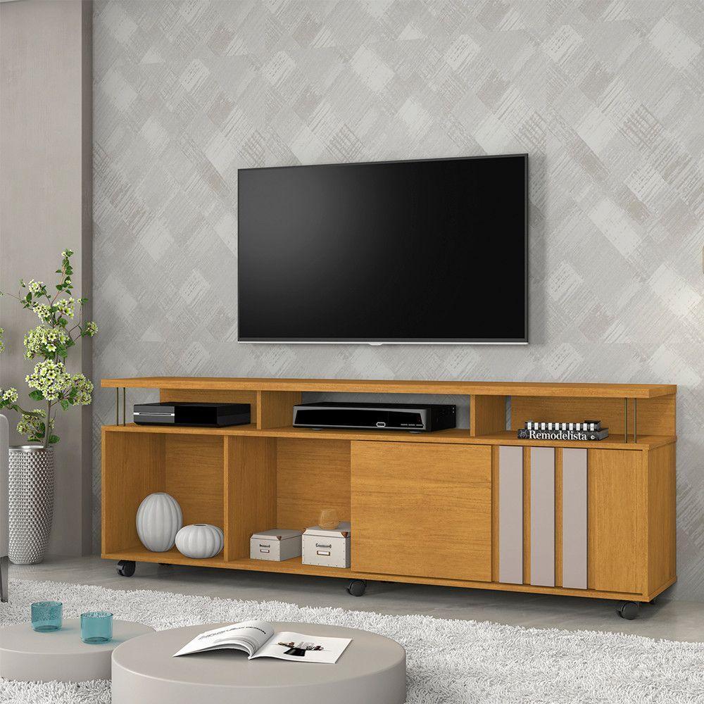 Rack Atraente Candian Jcm Movelaria Cinamomo Com Off White - 1