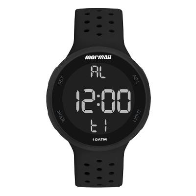 Relógio Mormaii Digi Unissex Preto Mo7700aa-8p Mo7700aa-8p