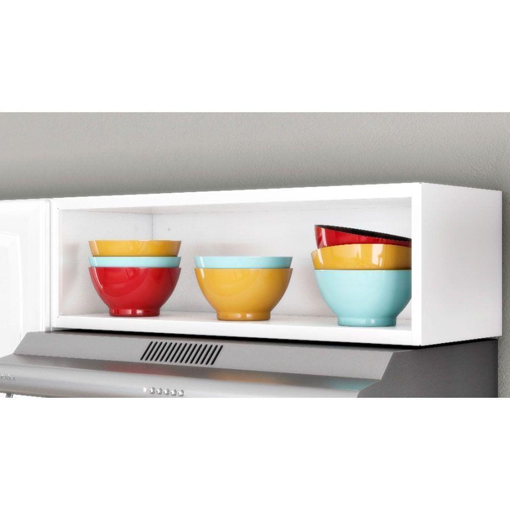 Cozinha Compacta Amanda De Aço 4 Peças Itatiaia Branco Com Preto - 2