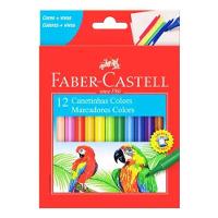 Canetinha Hidrográfica Colors 150112 12 Cores - Faber Castell - 1
