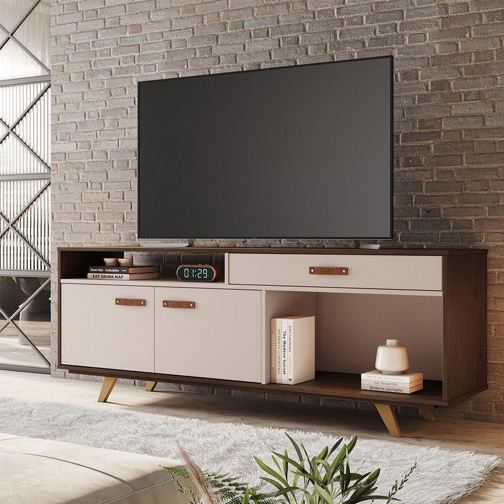 Rack Impar Candian Jcm Movelaria Café Com Off White - 1