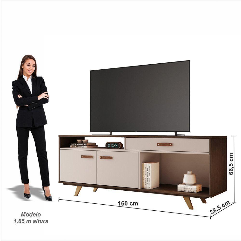 Rack Impar Candian Jcm Movelaria Café Com Off White - 3