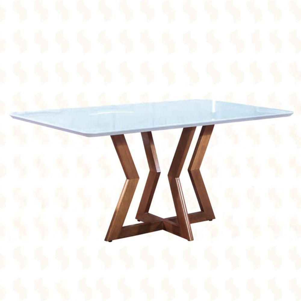 Mesa De Jantar Madeira Maciça - Ibiza-1,20x0,80m - Art Salas - 1