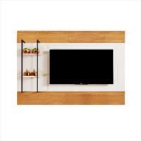 Painel Granada Para Tv 65 Polegadas Mavaular Naturalle Com Off White - 3