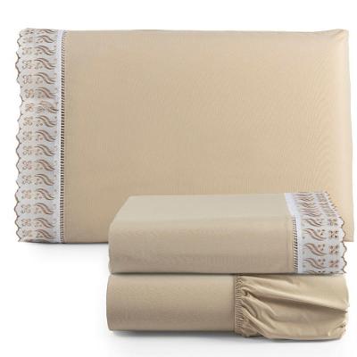 Jogo De Lençol Lese Percal 180 Fios Solteiro 3 Peças Barato - Castor - 100% Algodão