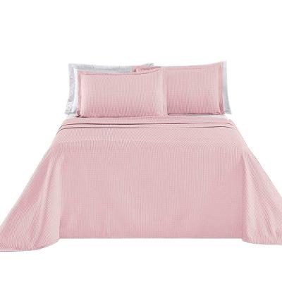 Kit Cobre Leito Colcha Lavinne Casal Dupla Face - Rosa - 100% Poliéster