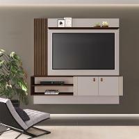 Painel Preciso Candian Jcm Movelaria Off White Com Café - 1