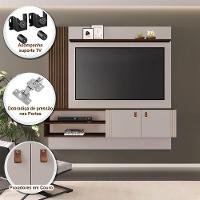 Painel Preciso Candian Jcm Movelaria Off White Com Café - 2