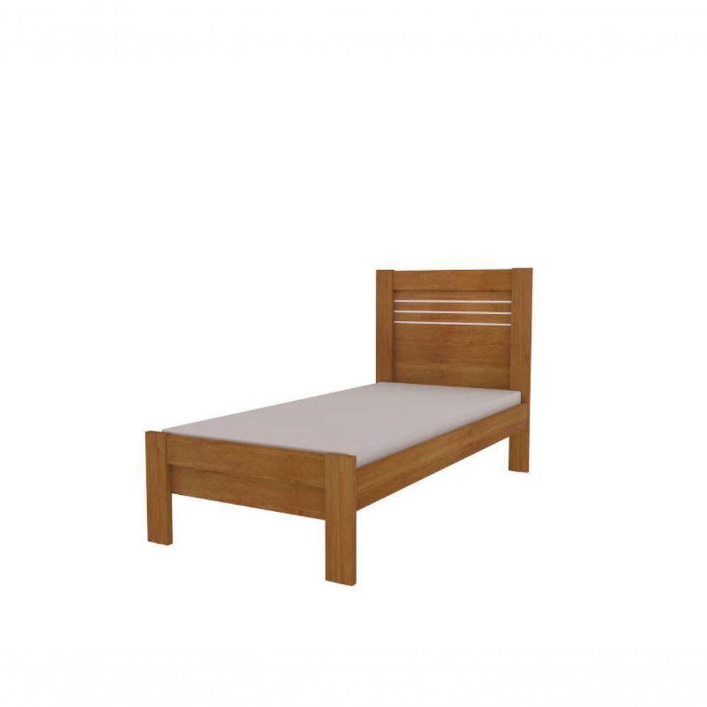 Cama Solteiro 100% Mdf - Safira-cinamomo - Tcil Móveis - 2
