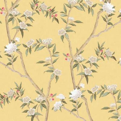 Papel De Parede Hana Floral Amarelo 1900-3