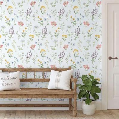 Papel De Parede Hana Floral Colorido 1901-4