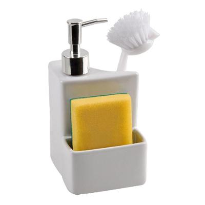 Jg 3 Peças Cozinha Ceramica 11X10X21Cm 430Ml Branco