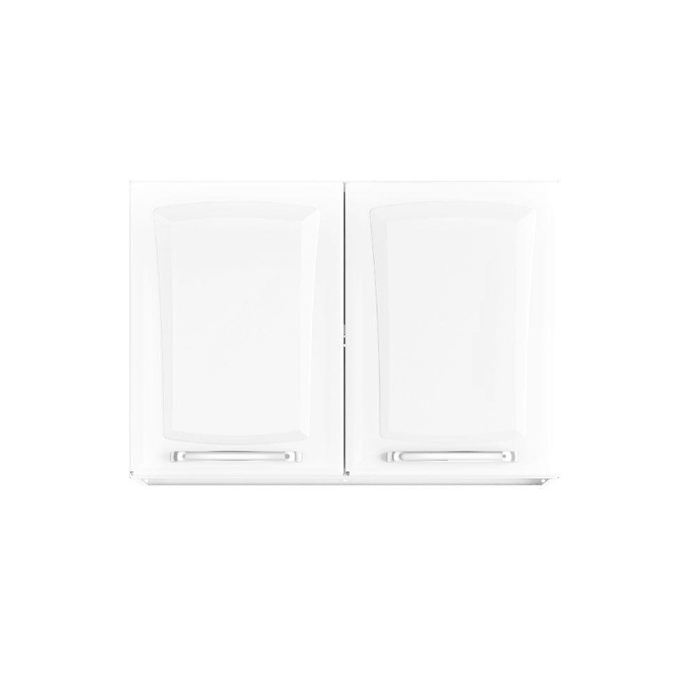 Armário Aéreo Tarsila 2 Portas 80cm Ip2-80 Itatiaia Branco - 2