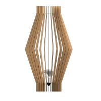 Luminária De Chão Acrópole Mdf Luminária Mdf Cru - 1