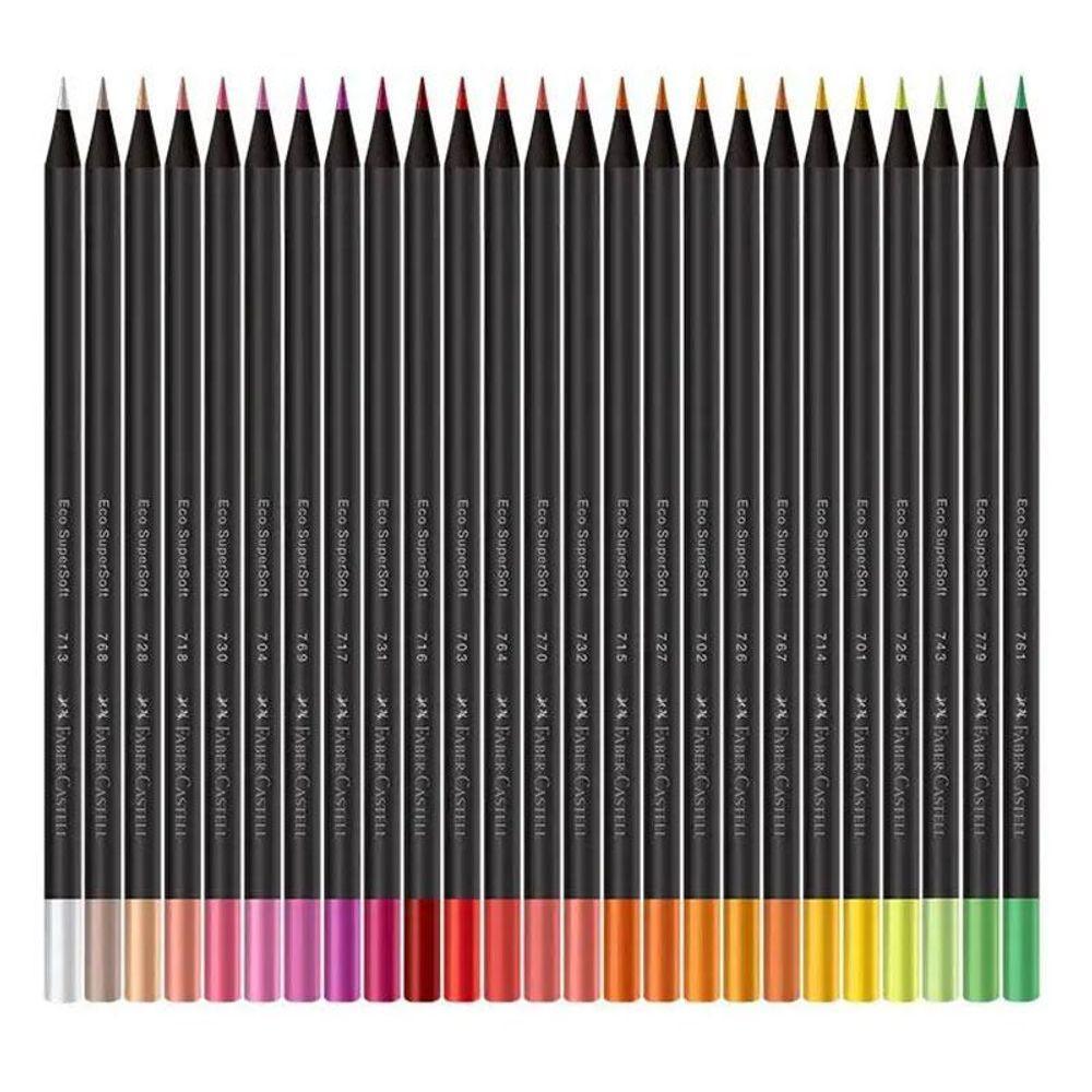 Lápis De Cor Ecolápis Supersoft 1207100 100 Cores - Faber Castell - 5