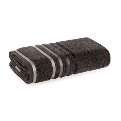 Toalha De Banho Lumina Fio Penteado Max Karsten Carbono/cinza