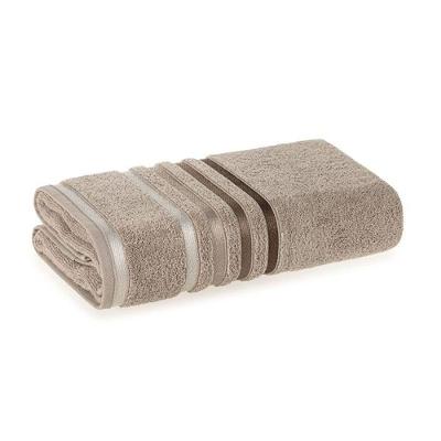 Toalha De Rosto Lumina Fio Penteado Max Karsten Lunar/greige