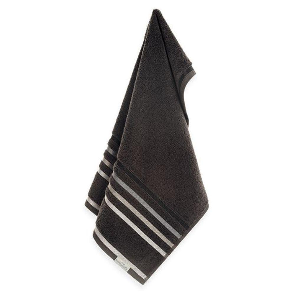 Toalha De Rosto Lumina Fio Penteado Max Karsten Carbono/cinza - 2