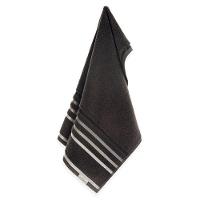 Toalha De Rosto Lumina Fio Penteado Max Karsten Carbono/cinza - 2