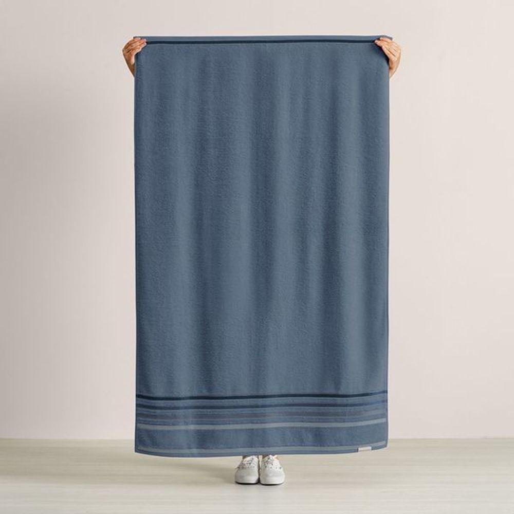 Toalha Banhão Lumina Fio Penteado Max Karsten Sereno/azul - 3