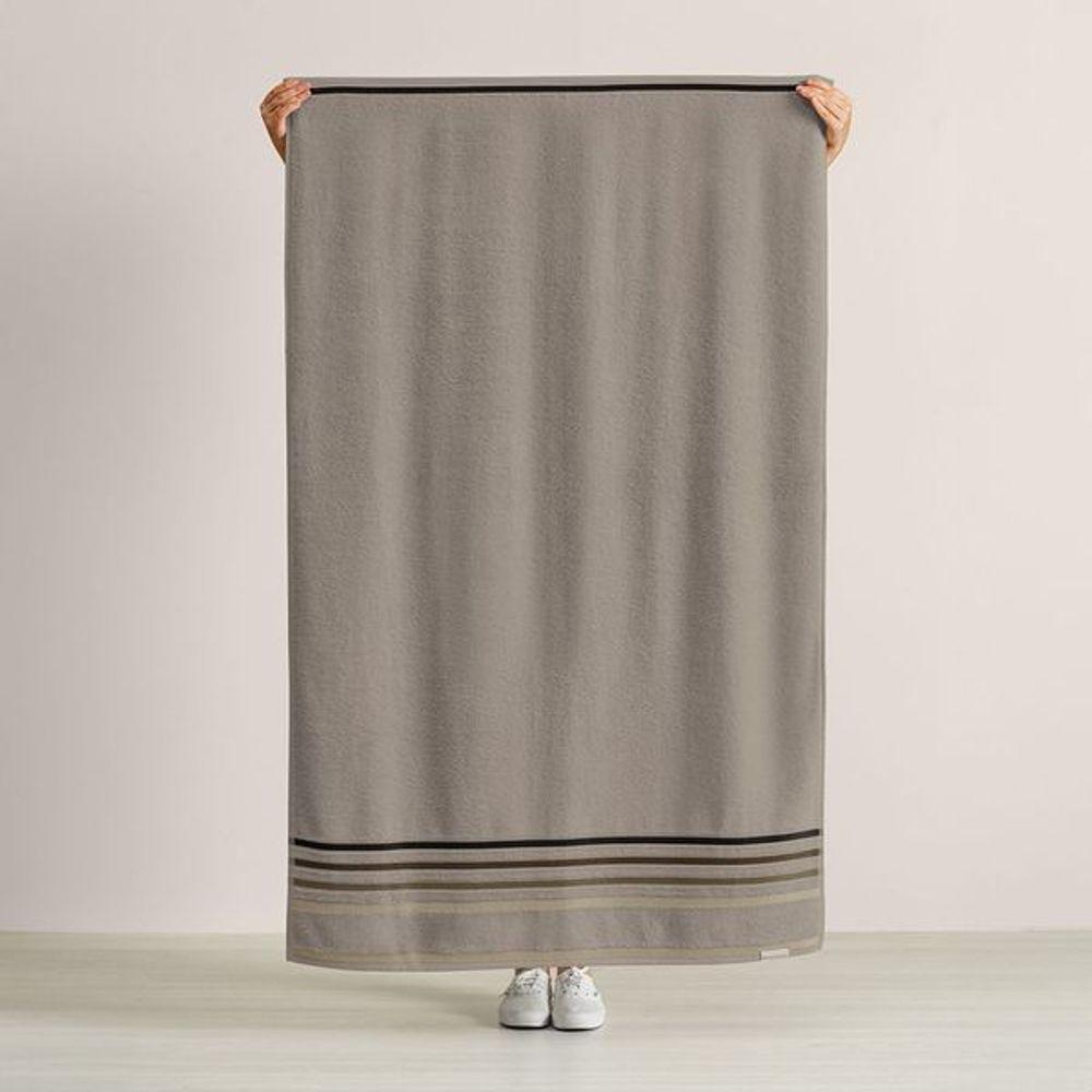 Toalha Banhão Lumina Fio Penteado Max Karsten Lunar/greige - 3