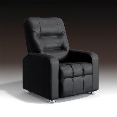 Poltrona Do Papai Reclinável Maldivas Corino Preto Star Confort