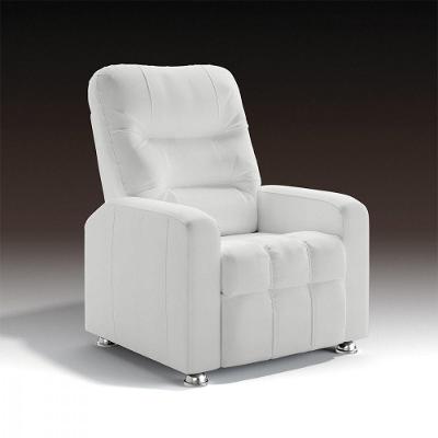 Poltrona Do Papai Reclinável Maldivas Branco Star Confort Branco