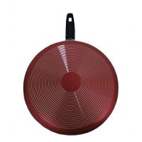 Frigideira Antiaderente Alta 20cm Tampa De Vidro Azul Docesa - 3