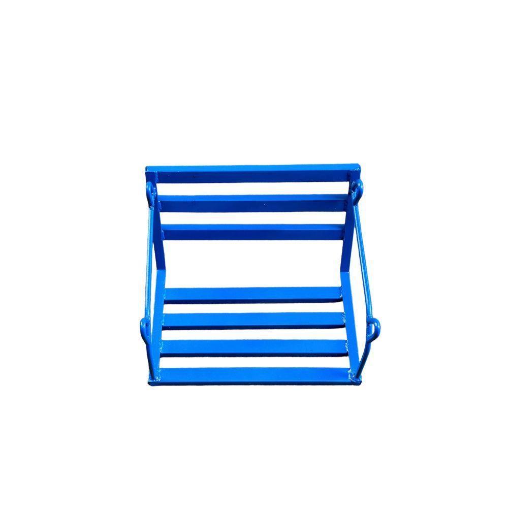 Cadeira De Balanço Infantil 1 Lugar Com Encosto Azul - 2