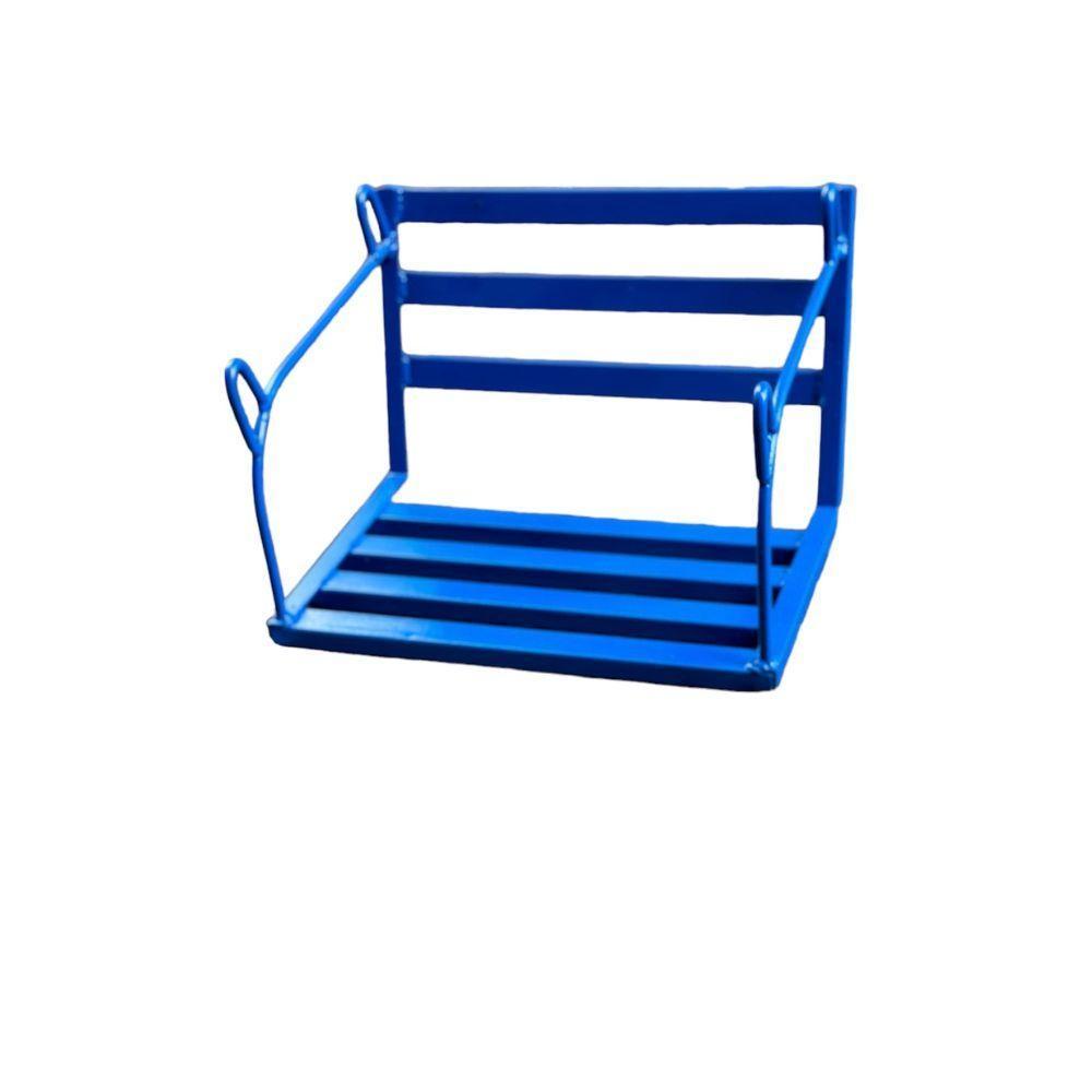 Cadeira De Balanço Infantil 1 Lugar Com Encosto Azul - 3