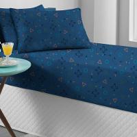 Fronha Avulsa Doce Vida Kids 48x68cm Malha 70% Algodão 30% Poliéster Game Blue