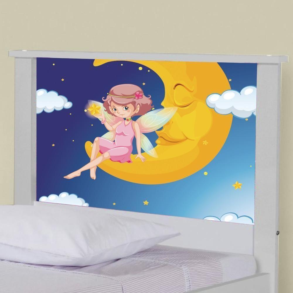 Bicama Juvenil Adesivada Fadinha Encantada Com Colchões - 4