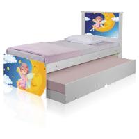 Bicama Juvenil Adesivada Fadinha Encantada Com Colchões - 2