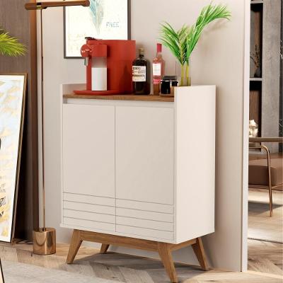 Aparador Lunar 2 Portas Off White Freijo