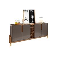 Buffet 4 Portas Adega Ranger Cinza Perola Cedro