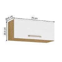 Armário Aéreo Com 1 Porta Basculante José Freijó Supremo - 2