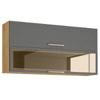 Armário Suspenso Com 2 Portas Quebec Freijó Gris - 1