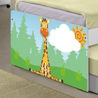 Bicama Juvenil Adesivada Safari Girafa Com Colchões - 5