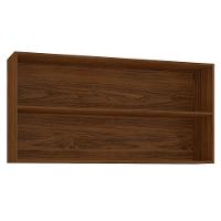 Armário Suspenso Com 2 Portas Quebec Nogueira Ripado - 3