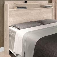 Cabeceira Box Com Prateleira Queen Austin Amarula - 1