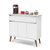 Aparador Buffet 3 Portas Brisbane Branco - 3