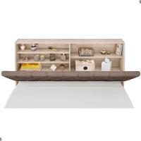 Cabeceira Box Casal Isis Amarula Com Capitonê Bege Escuro - 4