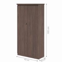 Armario Com 2 Portas 4 Prateleiras Emir Freijo - 2