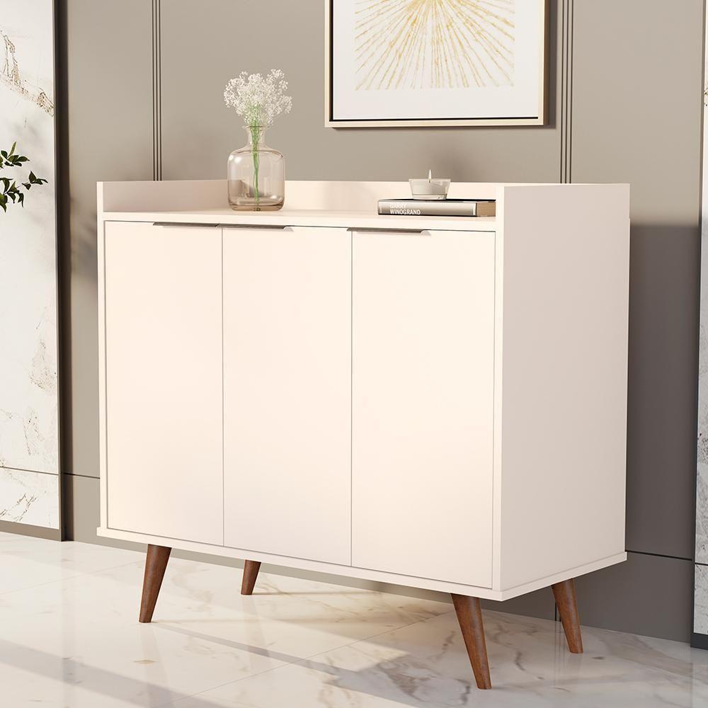 Buffet Com 3 Portas Kanshipur Perola - 1